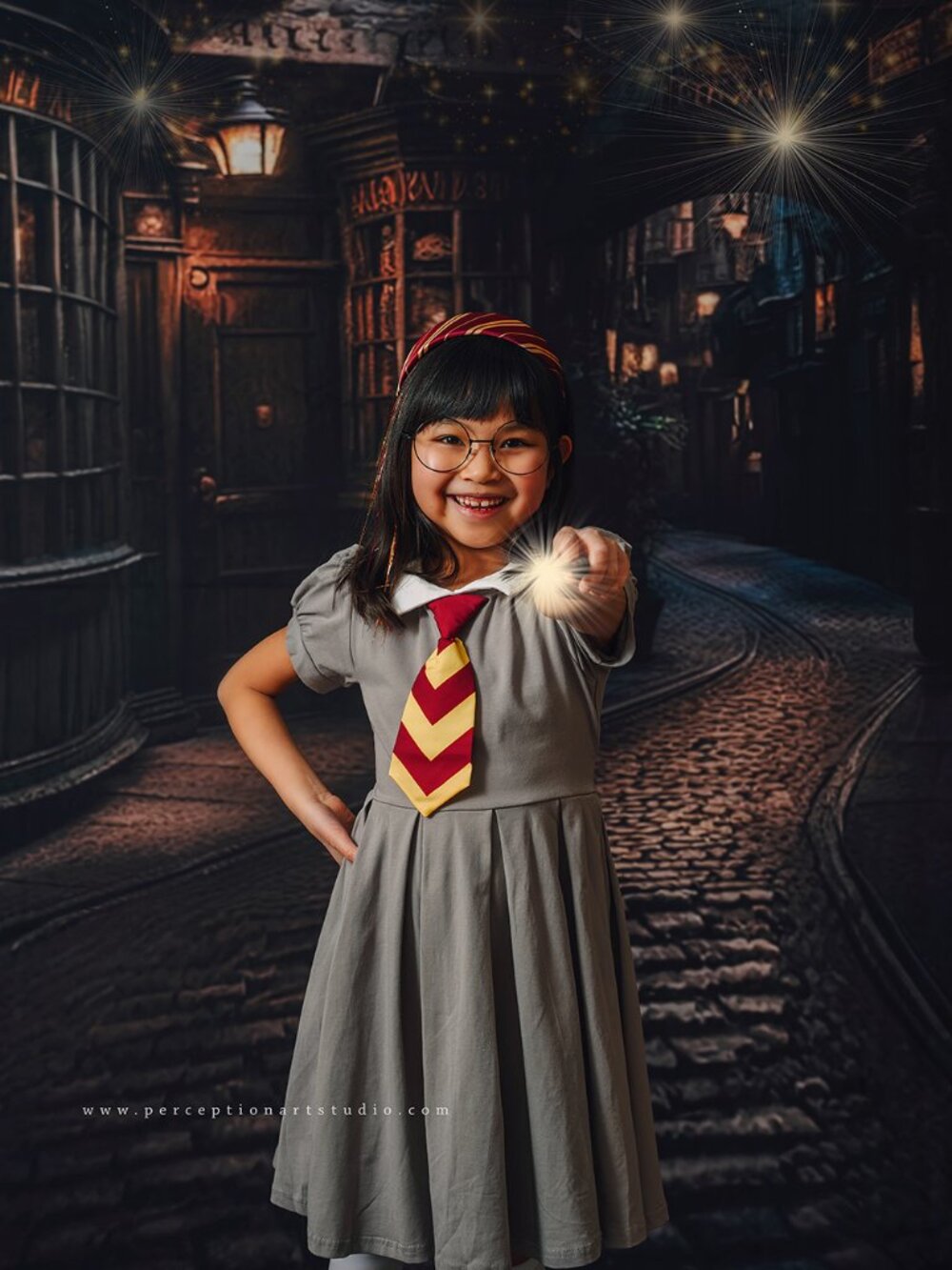 Only Little Once Wizard Girl Twirl Dress, Harry Potter, multiple sizes